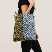 Zebra tiger rock ! トートバッグ (クローズアップ)