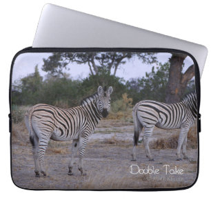 Zebra Twinsダブル撮影 ラップトップスリーブ