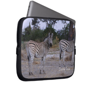 Zebra Twinsダブル撮影 ラップトップスリーブ