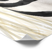 Zebra Wall Art Home Decor ポスター (角)