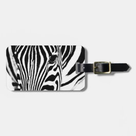 Zebra wildlife photography Africa Safari動物 ラゲッジタグ