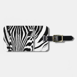 Zebra wildlife photography Africa Safari動物 ラゲッジタグ