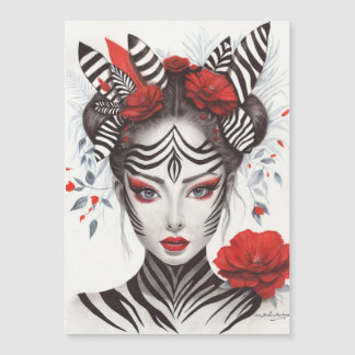 Zebra Woman – 受賞歴のあるアーポップ・アートのト