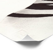 Zebra Woman – 受賞歴のあるアーポップ・アートのト ポスター (コーナー)