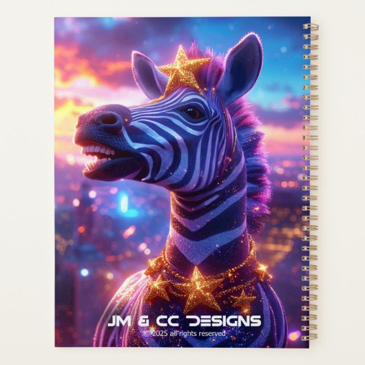 ZEBRA ZANZIBAR - Agenda - Planner プランナー手帳 (裏面)