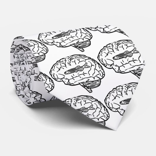 Zebrafishのタイ ネクタイ (ロール)