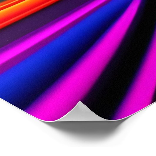 #ZebraPattern #WildlifeArt #AnimalPrint ポスター (角)