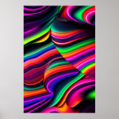 #ZebraPattern #WildlifeArt #AnimalPrint ポスター (正面)