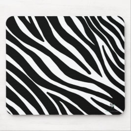 Zebraprint muismat マウスパッド