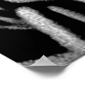 Zebrasの再印刷ポスター ポスター (角)