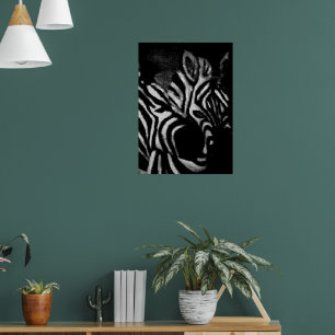 Zebrasの再印刷ポスター ポスター