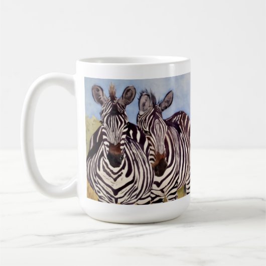 Zebras コーヒーマグカップ (左)