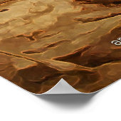 zebras at the american museum of natural history ポスター (角)