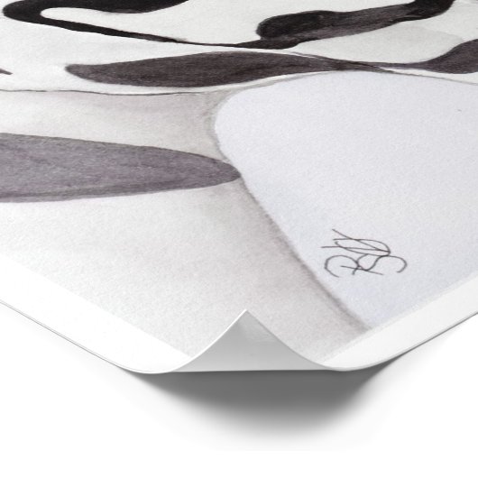 Zebras Mother and Child ポスター (角)