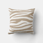 Zèbre beige クッション (裏面)
