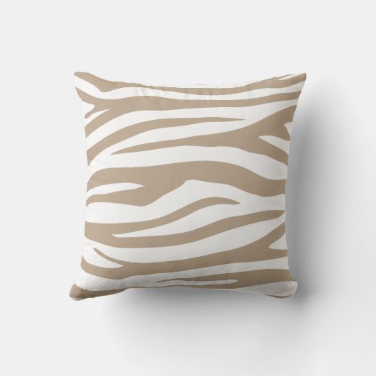 Zèbre beige クッション (裏面)