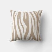 Zèbre beige クッション (裏面)