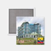 zEC005 TENA、エクアドル、アメリカ、冷蔵庫 マグネット (正面/裏面)