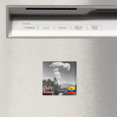 zEC007 QUITO, Pichincha,エクアドル,アメリカ,冷蔵庫 マグネット (インサイチュ (食洗機))