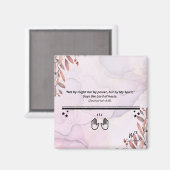 Zech 4:6 マグネット (正面/裏面)