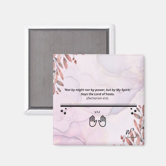 Zech 4:6 マグネット (正面/裏面)