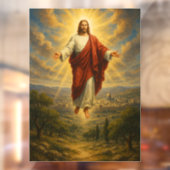 Zechariah 14:4 cling - Jesus returns ウィンドウサイン (シート2)