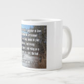 Zechariah 9:9 WEBU Mug ジャンボコーヒーマグカップ (正面右)
