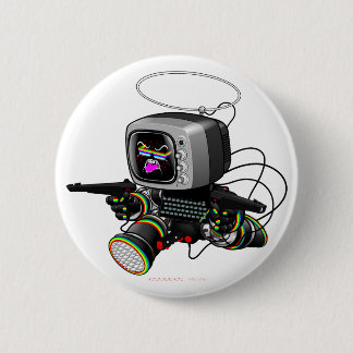 ZEDの六角形のv1.0ボタン 缶バッジ