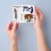 Zedカードのモデル – 写真のアップロード チラシ (手)