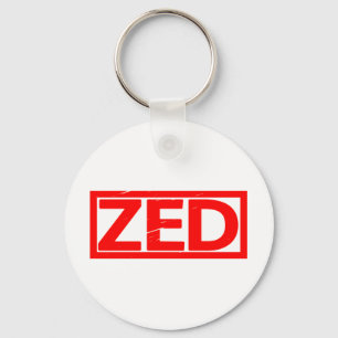 Zedスタンプ キーホルダー