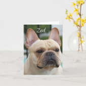 Zedノートカード カード (黄色い花)