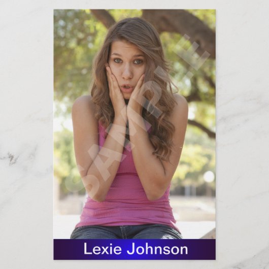 Zed Card Models - Actors Headshots チラシ (正面)