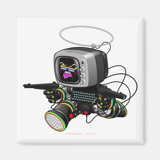 ZED HEX v1.0マグネット マグネット (正面)