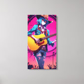 Zed Walker キャンバスプリント (正面)