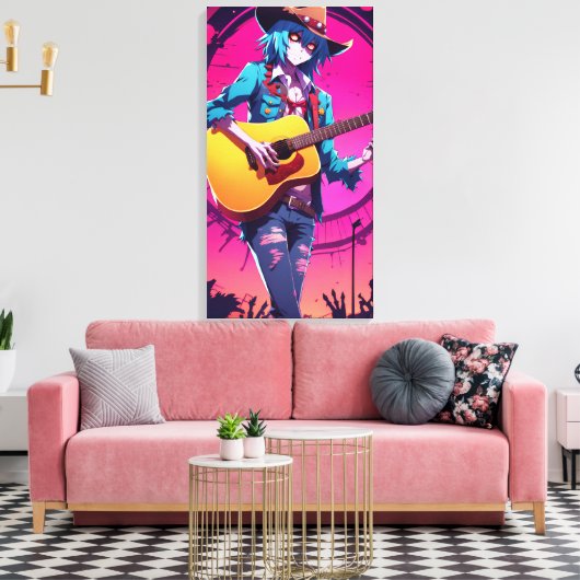 Zed Walker キャンバスプリント (インサイチュ (リビング))