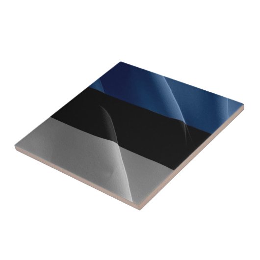 zEE002 エストニアの国旗 エストニア - タイル (側面)