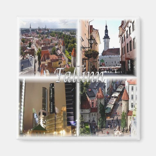 zEE003タリンエストニア冷蔵庫 マグネット (正面)