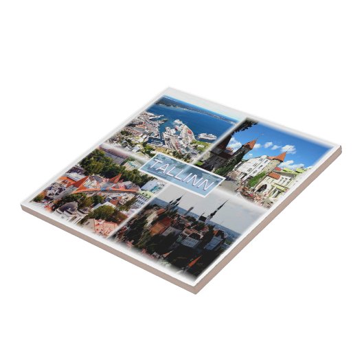 zEE005 TALLIN，旧市港，エストニア タイル (側面)