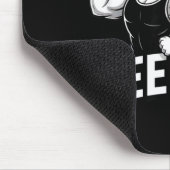 Zeebros Cute Zebra Duo Design For Zebros Lovers  マウスパッド (コーナー)