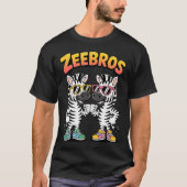 Zeebros Cute Zebra Duo Design For Zebros Lovers  Tシャツ (正面)