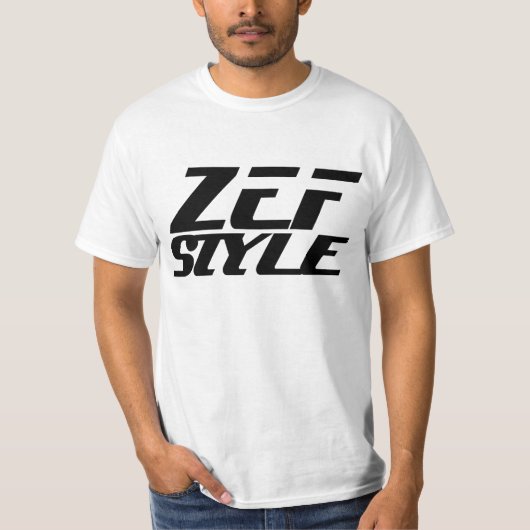 ZEFのスタイルのTシャツ Tシャツ (正面)