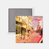 zEG012 HURGHADA,紅海,エジプト,アフリカ,冷蔵庫 マグネット (正面/裏面)