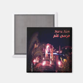 zEG036 MARSA ALAM，紅海，エジプト，アフリカ，冷蔵庫 マグネット (正面/裏面)