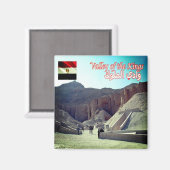 zEG042キングスの谷,ガスパ,エジプト,冷蔵庫 マグネット (正面/裏面)