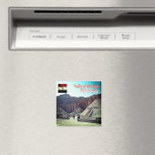 zEG042キングスの谷,ガスパ,エジプト,冷蔵庫 マグネット (インサイチュ (食洗機))