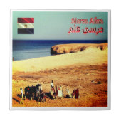 zEG045 MARSA ALAM，紅海，エジプト，アフリカ， タイル (正面)