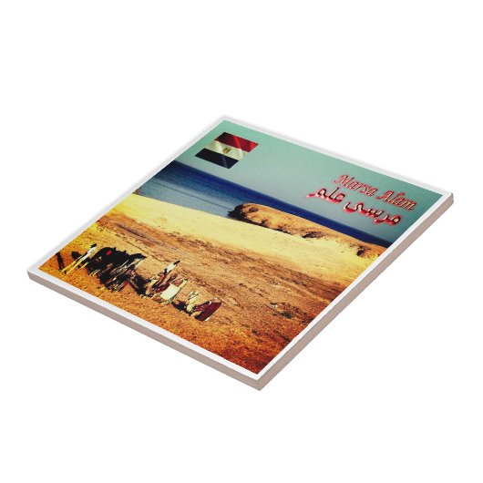 zEG045 MARSA ALAM，紅海，エジプト，アフリカ， タイル (側面)