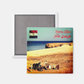 zEG045 MARSA ALAM，紅海，エジプト，アフリカ，冷蔵庫 マグネット (正面/裏面)