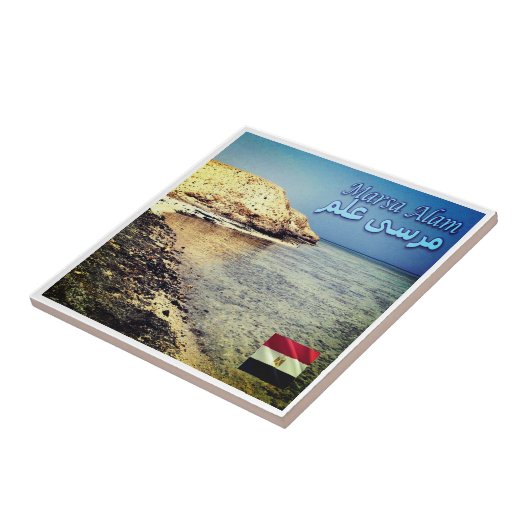 zEG046 MARSA ALAM，紅海，エジプト， タイル (側面)