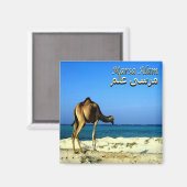 zEG047 MARSA ALAM，紅海，エジプト，冷蔵庫 マグネット (正面/裏面)
